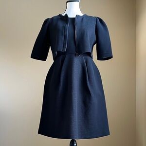 Es’Givens - Sweatshirt Knit Mini Dress & Cropped Jacket - S/M
